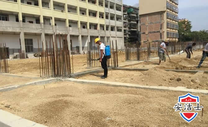 越城区学校机关防治白蚁